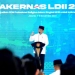 Presiden Joko Widodo secara resmi membuka Rapat Kerja Nasional Lembaga Dakwah Islam Indonesia (LDII) Tahun 2023 dan peresmian Gedung Serbaguna Minhaajurrosyidiin di Grand Ballroom Gedung Serbaguna Minhaajurrosyidiin, Jakarta, pada Selasa, 7 November 2023. Foto: BPMI Setpres/Rusman