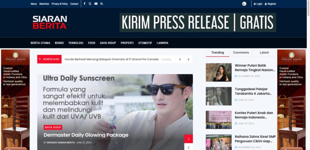 Kirim Press Release Gratis