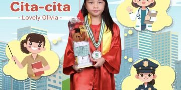 Lovely Olivia Merilis Single Lagu Anak Berjudul Miliki Cita-cita
