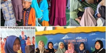 Perkuat Sosial Keagamaan Anak Usia Dini Melalui Peringatan Maulid Nabi di TK Dharma Wanita 1 Lemah Putih