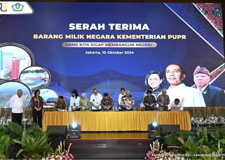 Kemenkeu dan KemenPUPR Serah Terimakan BMN Rp19,26 Triliun untuk Kesejahteraan Masyarakat 1 Kemenkeu dan KemenPUPR Serah Terimakan BMN Rp19,26 Triliun untuk Kesejahteraan Masyarakat