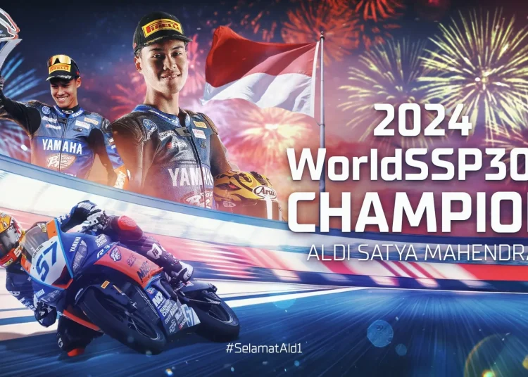 Aldi Satya Mahendra Juara Dunia World SSP 300 Superbike