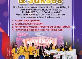 Prestasi Mahasiswa UPS Tegal di Lomba Debat Nasional