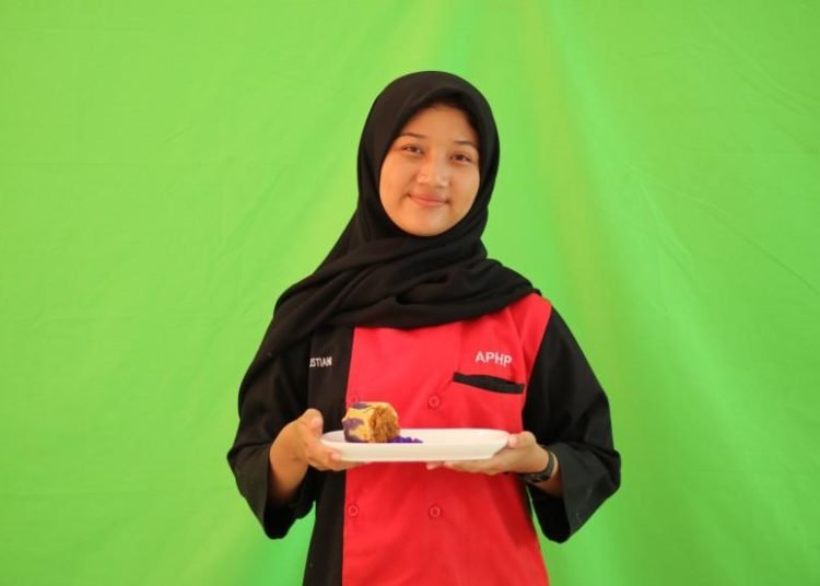 Hasil Masakan Siswa APHP MAN 2 Bantul: Floss Roll Bunga Telang Curi Perhatian Penilai 1 250127075721 153