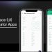 User Interface (UI) dari aplikasi Baby Incubator yang sudah dilengkapi dengan teknologi IoT