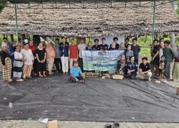 Mahasiswa KKN PMD Universitas Mataram Desa Tanjung