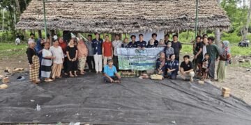 Mahasiswa KKN PMD Universitas Mataram Desa Tanjung