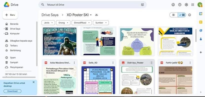 Siswa Kelas X-D MAN 2 Bantul Buat Poster Daulah Umayyah Lewat Canva 14 250130131229 714