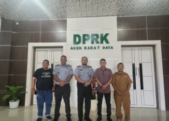 Kalapas Blangpidie Audiensi dengan Wakil Ketua I DPRK Abdya, Perjuangkan Pembangunan Fasilitas Lapas