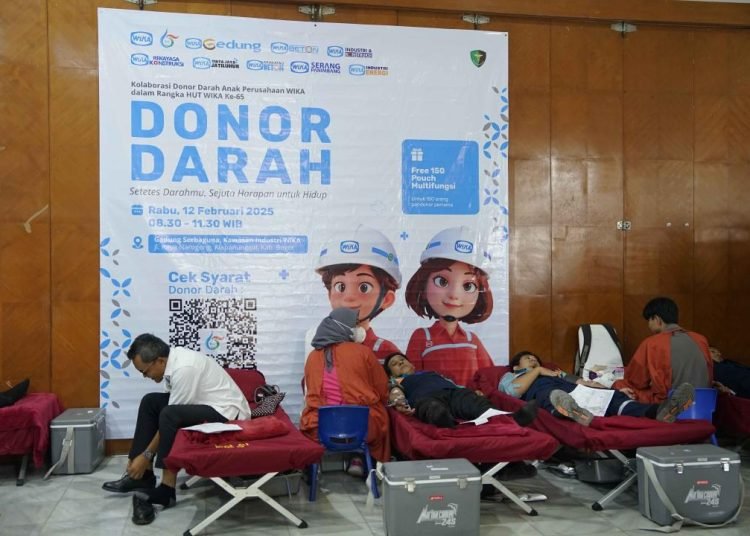 WIKA Grup Gelar Donor Darah Massal di Kawasan Industri Cileungsi Dorong Budaya Peduli Kesehatan 5 Donor Darah WIKA Grup