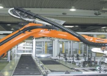 Assembly Robot Otomotif, Robot industri, Triflex robot, Industri otomotif