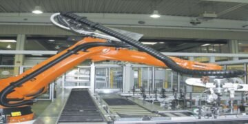 Assembly Robot Otomotif, Robot industri, Triflex robot, Industri otomotif