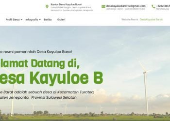 Mengangkat tema “Digitalisasi Profil Desa”, Mahasiswa KKN-T Unhas Gelombang 113 programkan Pengadaan Website Pemerintahan dan Pembaharuan Profil Desa Kayuloe Barat pada platform ensiklopedia digital 1 *website desa kayuloe barat