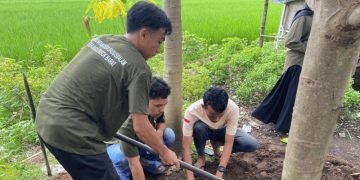 Mahasiswa KKN PMD Universitas Mataram Desa Babussalam