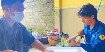 Mahasiswa KKN PMD Universitas Mataram Desa Babussalam