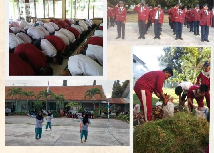 SISAYA: Inovasi Membangun Karakter Siswa Melalui Sikap dan Budaya Memberi Salam 1 oranye kenangan photo collage instagram post