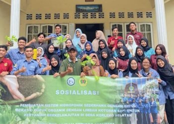 Mahasiswa KKN Universitas Mataram Desa Korleko Selatan