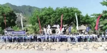 Mahasiswa KKN MBKM Universitas Mataram Desa Penyabangan