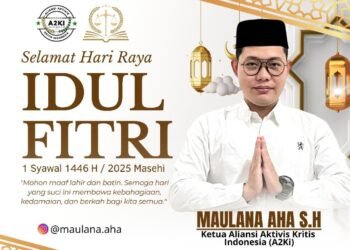 Cokelat dan Emas Modern Selamat Hari Raya Idul Fitri Card 20250330 200616 1