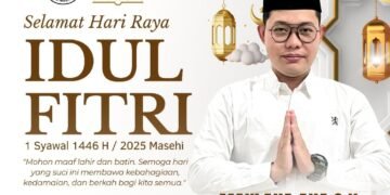 Cokelat dan Emas Modern Selamat Hari Raya Idul Fitri Card 20250330 200616 1