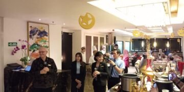 GM Swiss-Belboutigue Yogyakarta, Alessandro Migliore ketika memberikan sambutan dalam peluncuran "Midnesia Ramadan Delights"