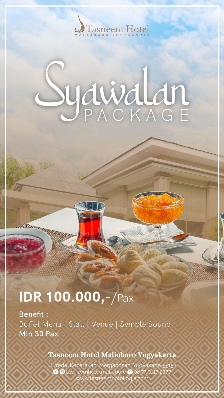 "Syawalan Package" salah satu paket dari Tasneem Hotel Malioboro