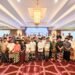 Foto jajaran management dan karyawan Platinum Adisutjipto Hotel Yogyakarta bersama anak - anak Panti Asuhan Al Latif