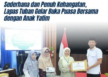 Sederhana dan Penuh Kehangatan, Lapas Tuban Gelar Buka Puasa Bersama dengan Anak Yatim 2 WhatsApp Image 2025 03 13 at 10.06.45