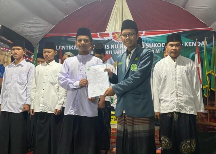 Nakhoda Baru PR IPNU IPPNU Kel Sukodono Kecamatan Kendal, Dilantik 1 IPNU