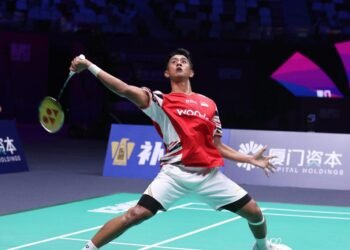 Alwi Farhan/Lolos ke Babak 16 Besar Toyota Thailand Open 2025 (Sumber: pbsi.id)