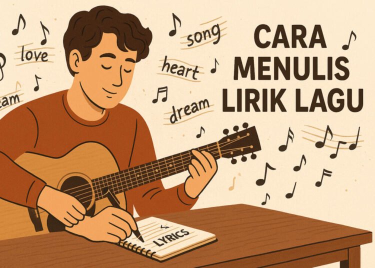 Foto Pria Bermain Gitar (Sumber : Dok Pribadi)