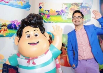 Ryan Adriandhy di Gala premiere dari film animasi layar lebar JUMBO pada 13 Maret 2025