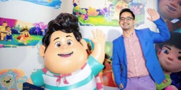 Ryan Adriandhy di Gala premiere dari film animasi layar lebar JUMBO pada 13 Maret 2025