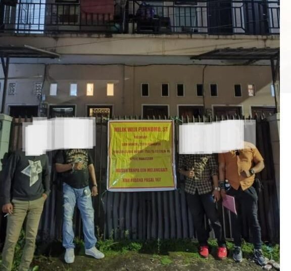 Sidang masih berlangsung, tapi adanya gangguan dari pihak OKNUM