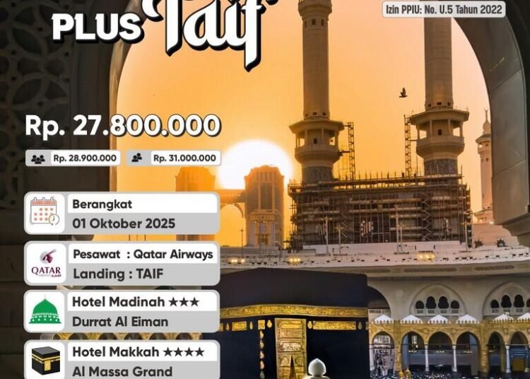 Umroh 01 Oktober 2025