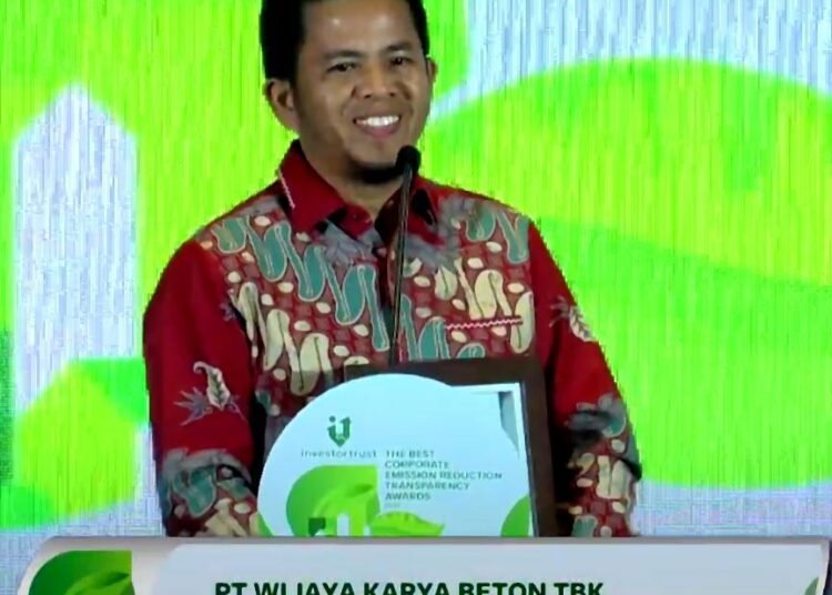 WIKA Beton Raih Penghargaan Emisi 2025, Jadi Pelopor Industri Hijau di Indonesia 5 Yushadi Corsec WIKA Beton