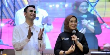 Menteri PANRB Rini Widyantini bersama Utsus Presiden Raffi Ahmad