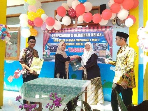 RA dan MDT At-Tarbiyah Leuwihalang Lepas Para Siswanya di Teras Sekolah Tanpa Wisuda 3 FB IMG 1750813013101
