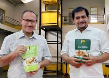 Kedua pemilik sekaligus pimpinan PT Kaffah Sentral Indonesia, Direktur Utama Ali (kiri) dan Direktur Pemasaran Taufik Mokhtar (kanan). (Dok. Istimewa)