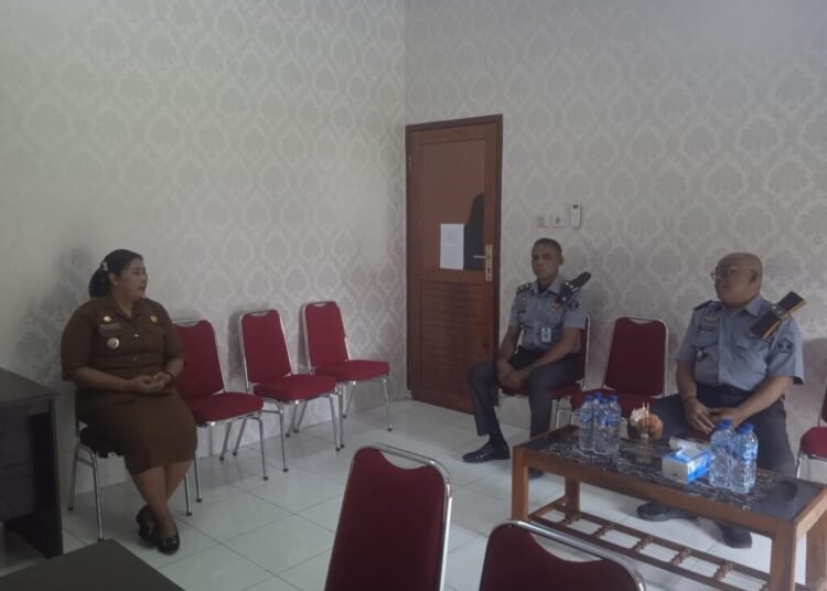 Wujudkan Kolaborasi Lintas Instansi, Kalapas Saparua Sambangi Kantor Kecamatan Saparua 1 Saparua