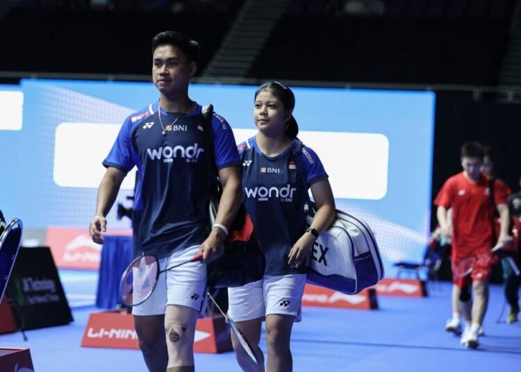 Jafar Hidayatullah-Felisha Alberta Nathaniel Pasaribu/Terhenti di Perempat Final KFF Singapore Open 2025 (Sumber: pbsi.id)