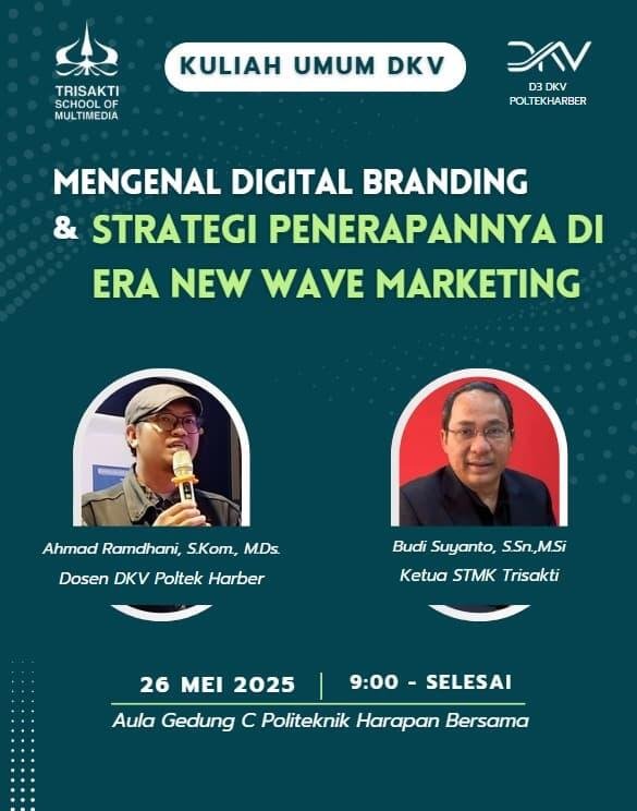 Trisakti Multimedia & Poltek Harapan Bersama Jalin Kerja Sama : Hadirkan Kuliah Umum DKV Kupas Tuntas Strategi Digital Branding 2 WhatsApp Image 2025 06 30 at 10.59.30