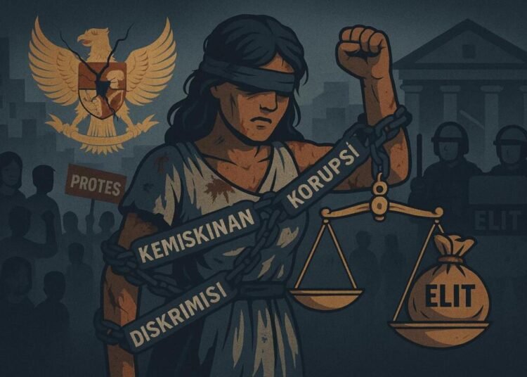 Hukum dalam Cengkeraman Realitas: Menelaah Interaksi Timbal Balik antara Kondisi Sosial dan Penegakan Hukum di Indonesia 1 Hukum