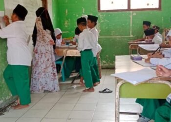 penulisan materi di sekolahan