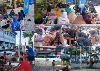Kegiatan Penyebelihan Kurban, SMAN 1 Wanasaba Lombok Timur