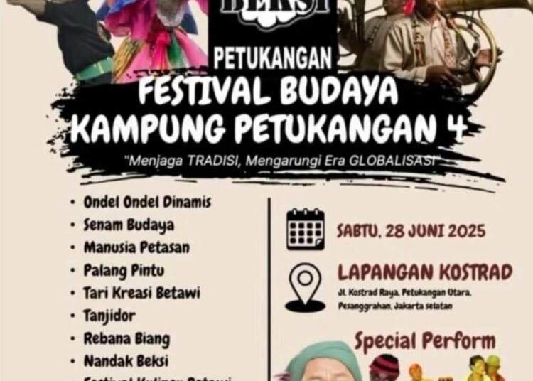 Teater Rakyat Ubrug Mengguncang Festival Budaya Kampung Petukangan ke-4 Tahun 2025 1 Festival Budaya Kampung Petukangan 4