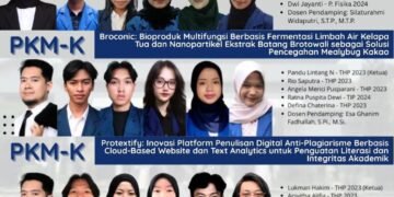 Empat Tim PKM FP Unila 2025