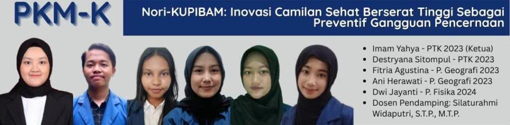 Empat Tim PKM FP Unila 2025 Nori KUPIBAM