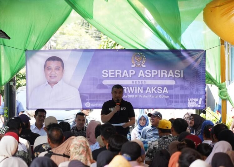 Reses Anggota DPR RI Erwin Aksa di Jakarta Utara 1 Erwin Aksa Serap Aspirasi