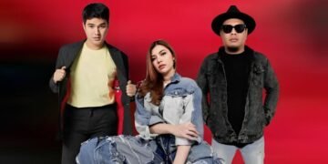 Aldi Taher, Julia Vio, dan DJ Ronny dalam Grup 3Rasa Siap Meriahkan HUT Bhayangkara ke-79. (Dok. Istimewa)
